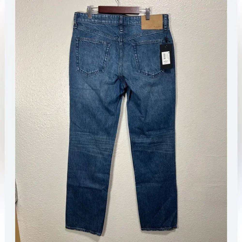 Rag & Bone Rachel Siesta Barrel Leg High Rise Button Fly Jeans Size 28 - Picture 6 of 6